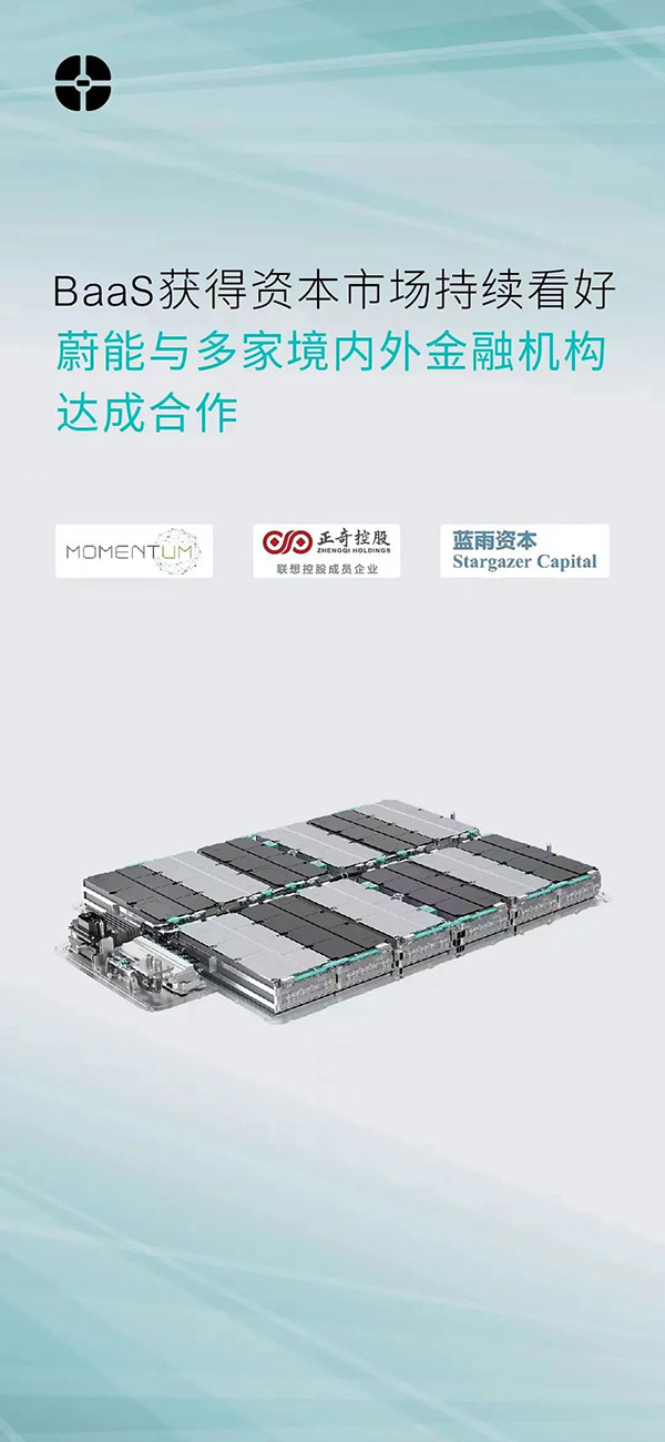 BaaS獲得資本市場持續看好，蔚能與多家境內外金融機構達成合作