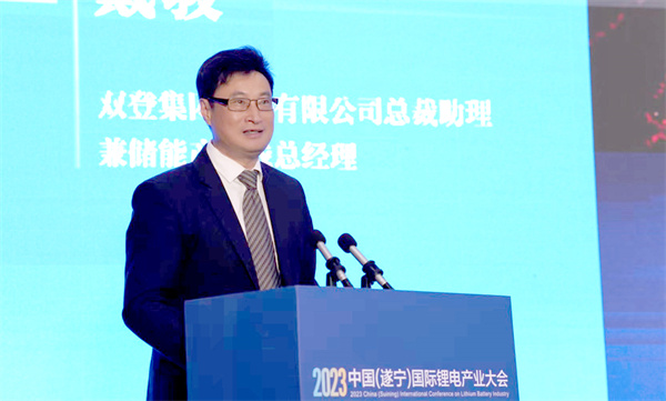 雙登集團(tuán)股份有限公司總裁助理兼儲能產(chǎn)品線總經(jīng)理戴駿：高原長時新能源專用儲能系統(tǒng)